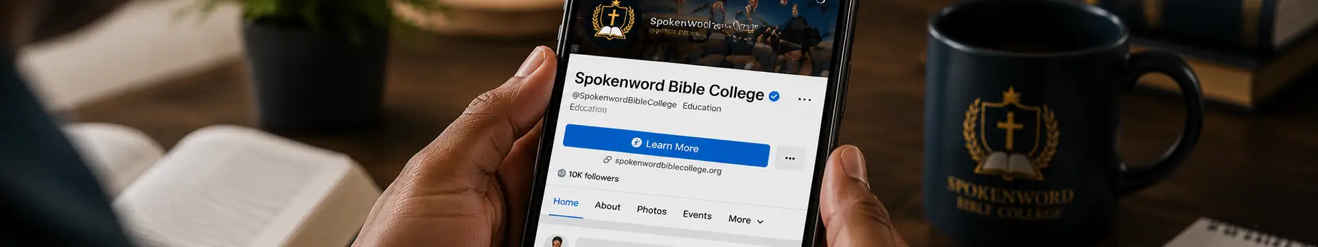Official Spokenword Bible College Facebook page